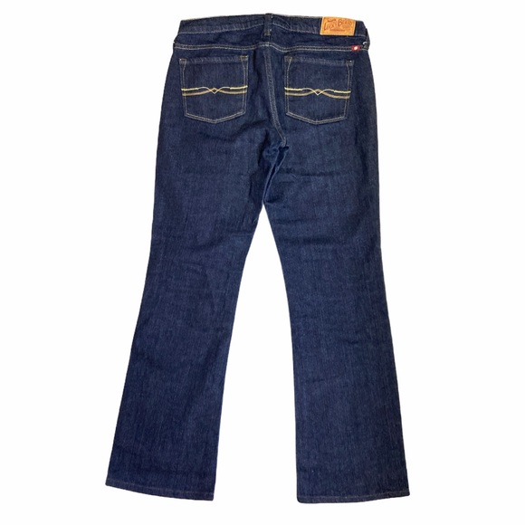 Lucky Brand Jeans Dark Wash Flared Reg Inseam 6 28 - Picture 4 of 10